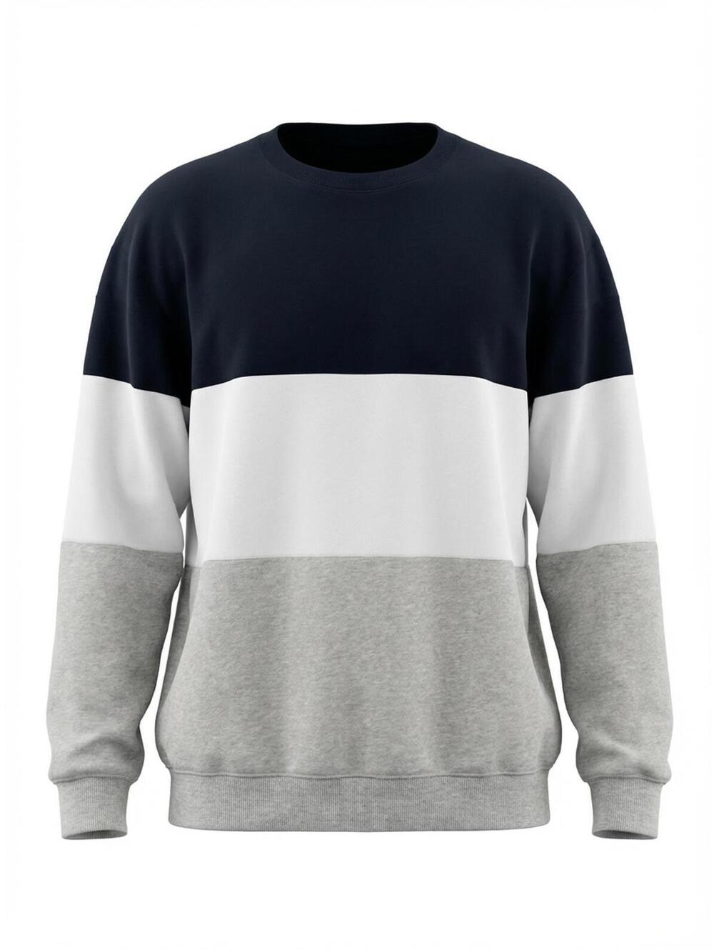 Original Use Color Block Crewneck Sweatshirt